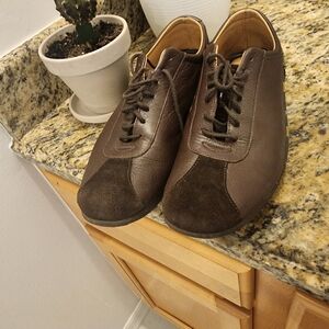Men's Brown Leather Casual Shoes